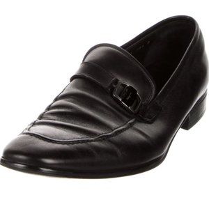 SALVATORE FERRAGAMO Leather Dress Loafers